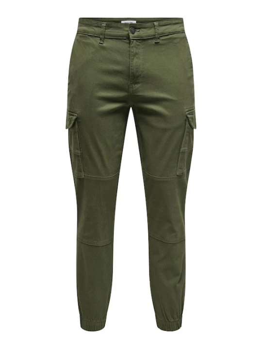 Foto van product Only & Sons Jeans olijfgroen
