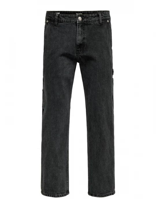 Foto van product Only & Sons Jeans 'ONSEdge' black denim