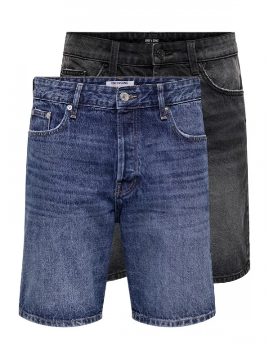 Foto van product Only & Sons Jeans 'ONSEDGE' blauw denim / zwart