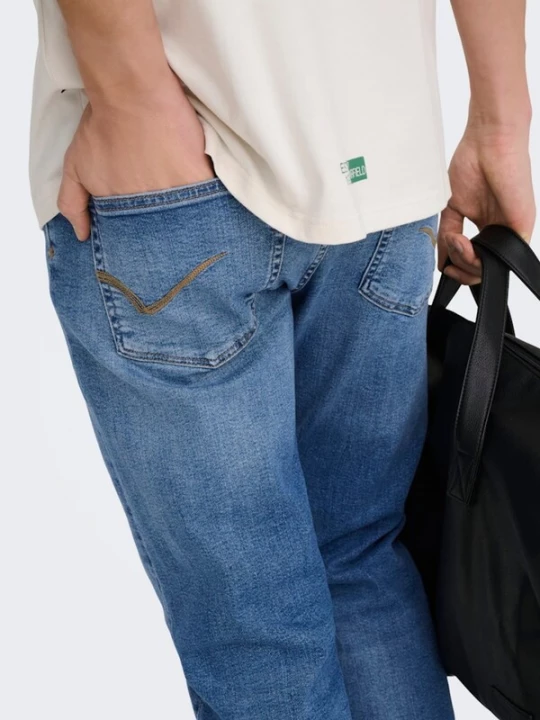 Foto van product Only & Sons Jeans 'Weft' blauw denim