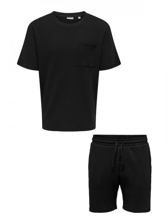 Foto van product Only & Sons Joggingpak 'ONSSTEWARD' zwart