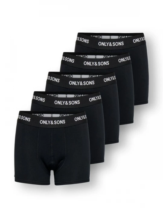 Foto van product Only & Sons Junior Onderbroek 'OSJFITZ' zwart / wit
