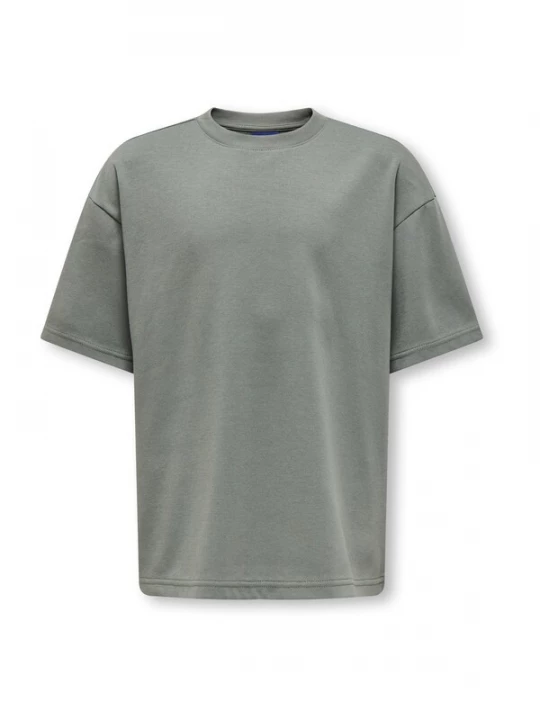 Foto van product Only & Sons Junior Shirt 'OSJCASPIAN' rookgrijs