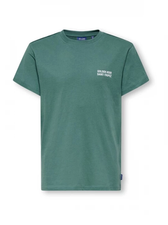Foto van product Only & Sons Junior Shirt 'OSJDESERT' spar / wit