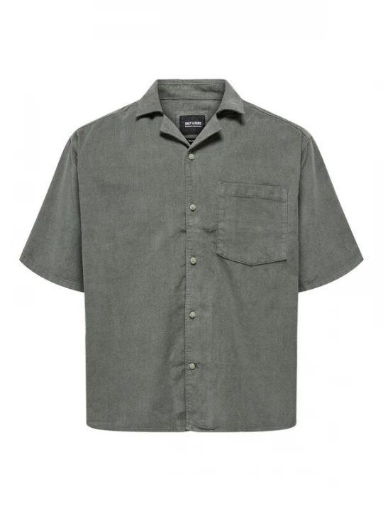 Foto van product Only & Sons Overhemd 'Alfi' aardetinten