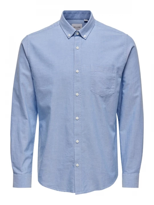 Foto van product Only & Sons Overhemd 'Alvaro' smoky blue