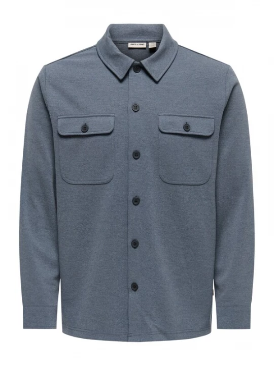 Foto van product Only & Sons Overhemd blauw