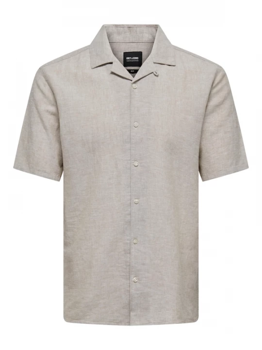 Foto van product Only & Sons Overhemd 'Caiden' grijs