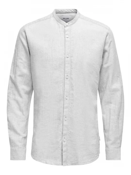 Foto van product Only & Sons Overhemd 'Caiden' wit gemêleerd