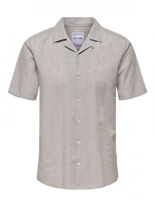 Foto van product Only & Sons Overhemd 'Cantley' beige / lichtgrijs