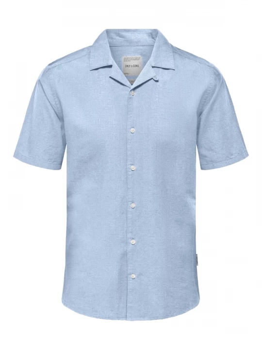 Foto van product Only & Sons Overhemd 'Cantley' lichtblauw