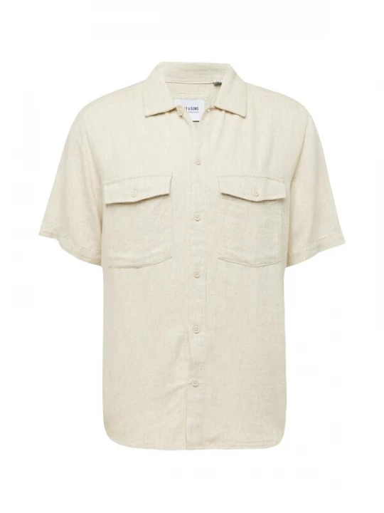 Foto van product Only & Sons Overhemd 'KARI' beige