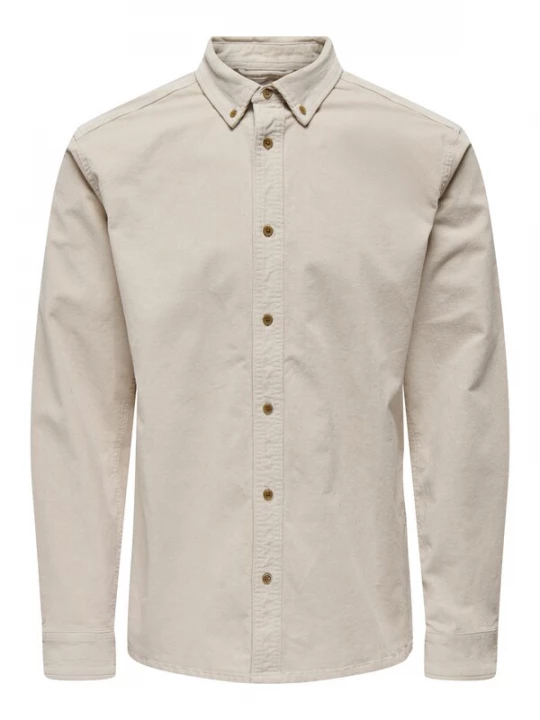 Foto van product Only & Sons Overhemd 'Michael' zilvergrijs