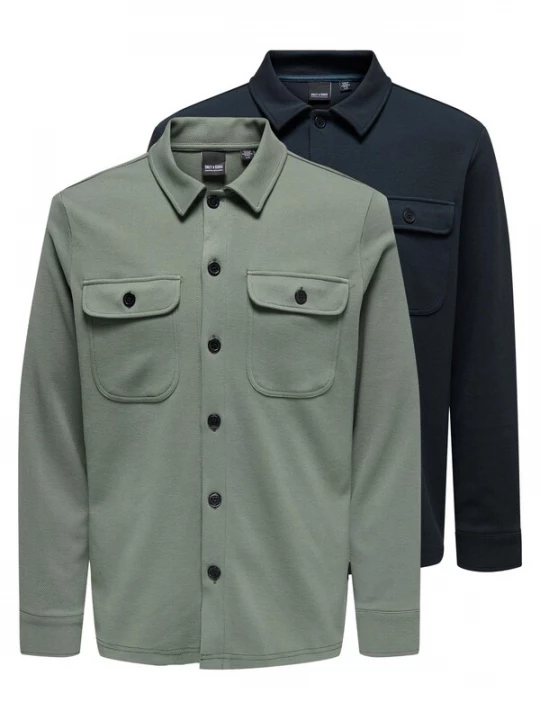 Foto van product Only & Sons Overhemd 'Newkodyl' nachtblauw