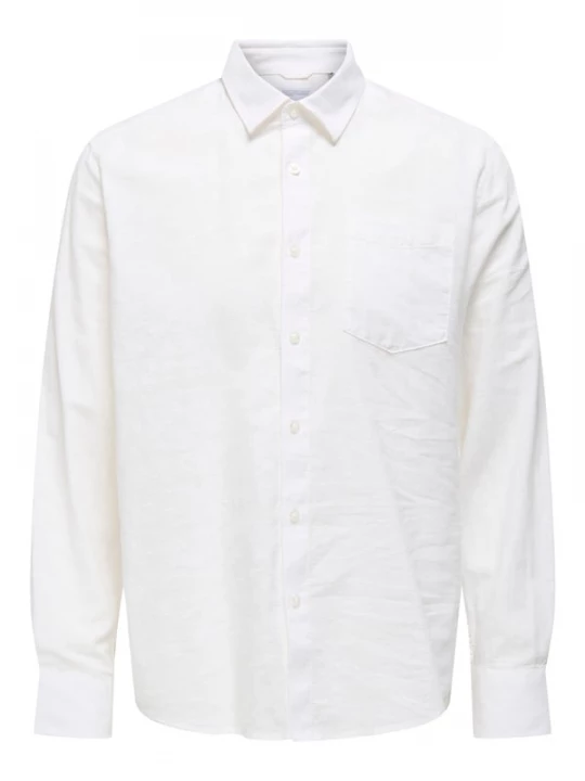 Foto van product Only & Sons Overhemd 'ONSAiden' wit