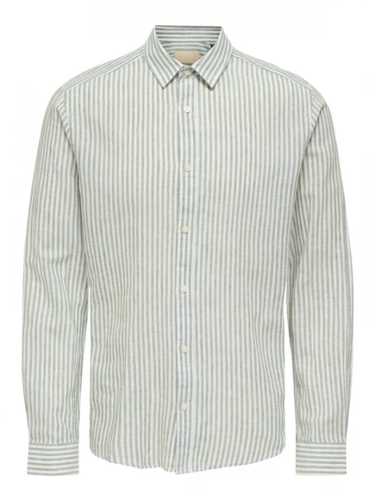 Foto van product Only & Sons Overhemd 'ONSCaiden' groen / pastelgroen