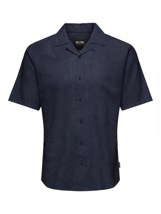 Foto van product Only & Sons Overhemd 'ONSCaiden' navy