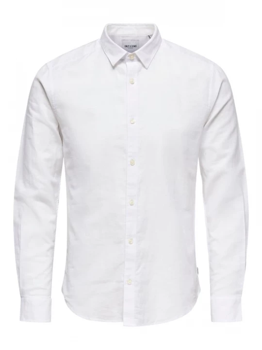 Foto van product Only & Sons Overhemd 'ONSCaiden' wit gemêleerd