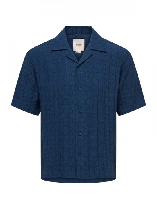 Foto van product Only & Sons Overhemd 'ONSCARTER' navy