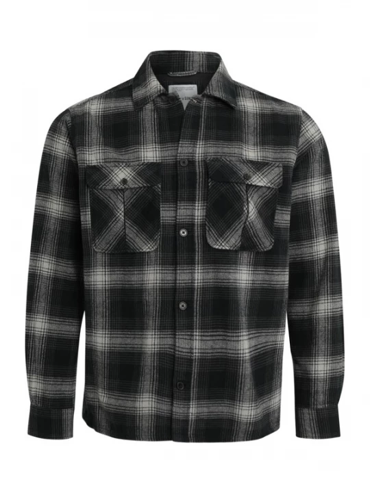 Foto van product Only & Sons Overhemd 'ONSCEDRIC' grijs / zwart