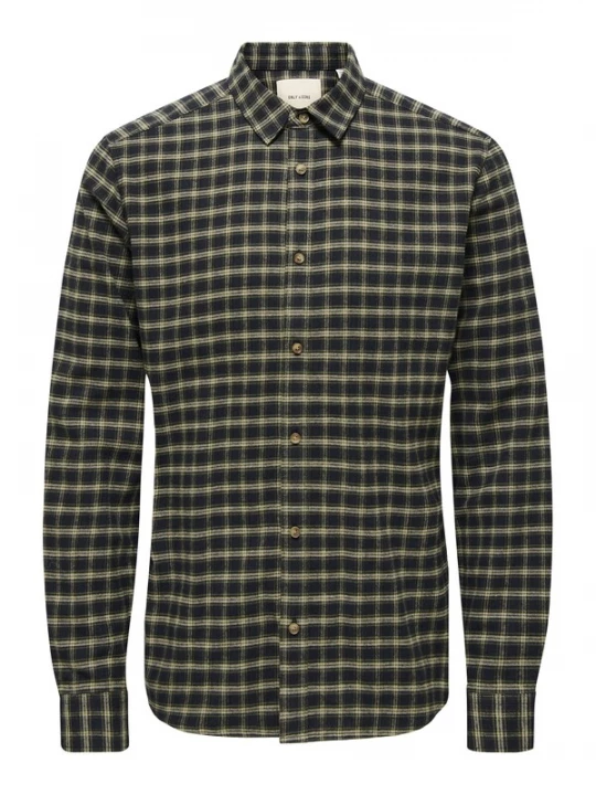 Foto van product Only & Sons Overhemd 'ONSGUDMUND' zwart