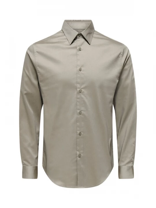 Foto van product Only & Sons Overhemd 'ONSJIM' grijs
