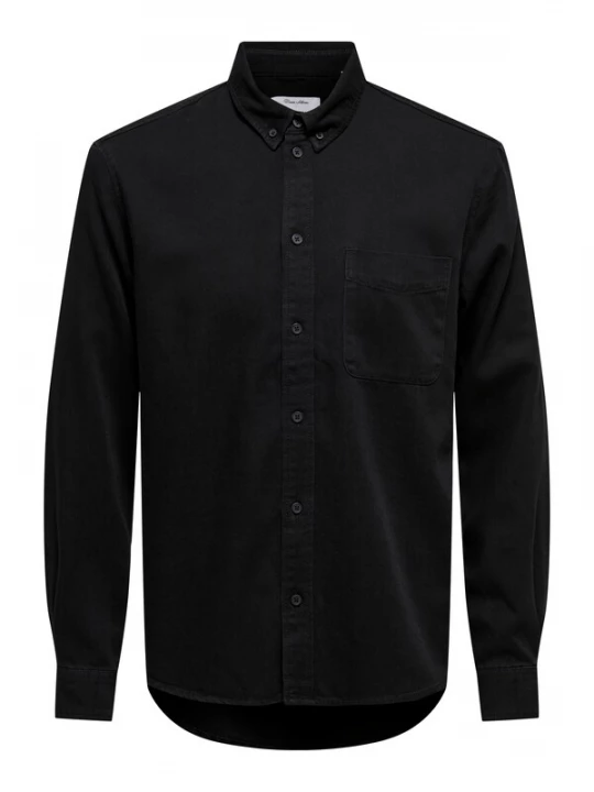Foto van product Only & Sons Overhemd 'ONSORSON' black denim