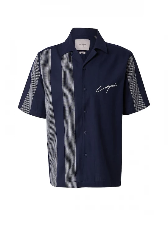 Foto van product Only & Sons Overhemd 'ONSSEIO' marine / wit