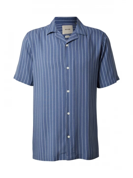 Foto van product Only & Sons Overhemd 'ONSWADE' indigo / wit