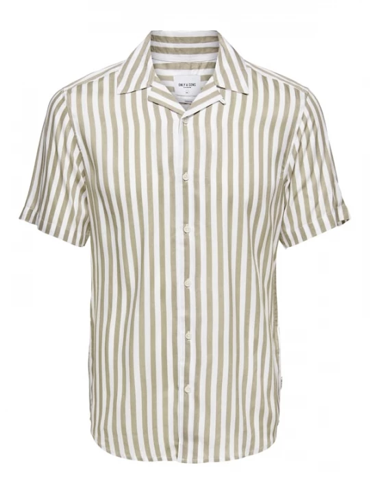 Foto van product Only & Sons Overhemd 'Wayne' taupe / lichtgrijs