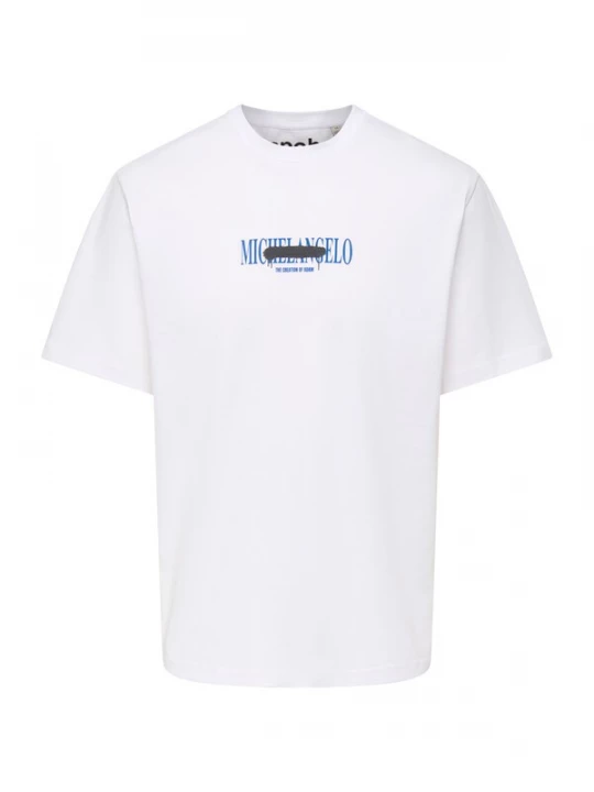Foto van product Only & Sons Shirt blauw / antraciet / wit