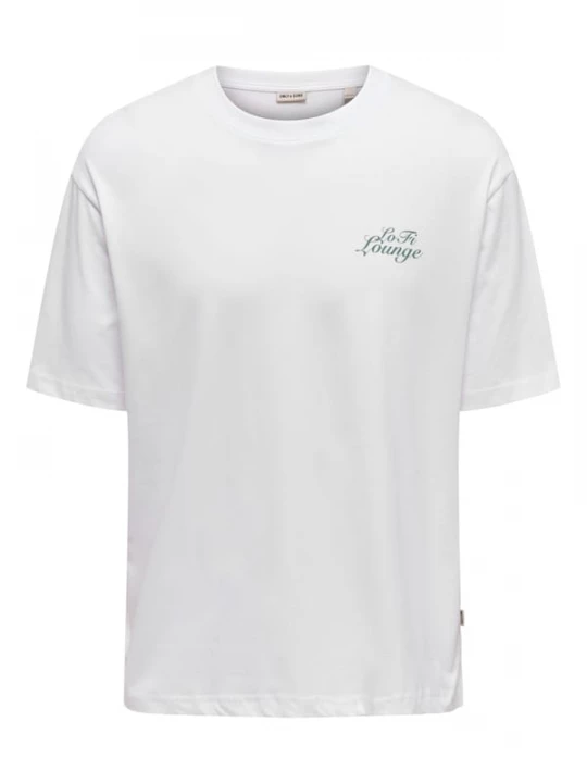 Foto van product Only & Sons Shirt 'CHESTER' grijs / wit