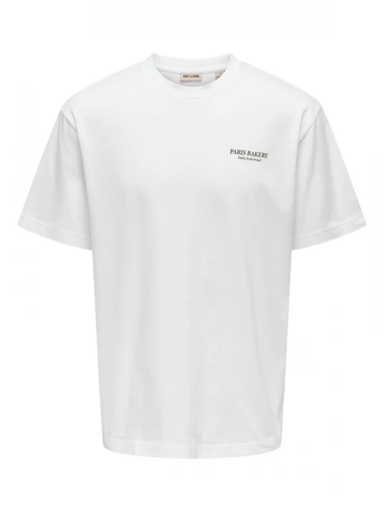 Foto van product Only & Sons Shirt 'Fred Eiffel' gemengde kleuren / wit