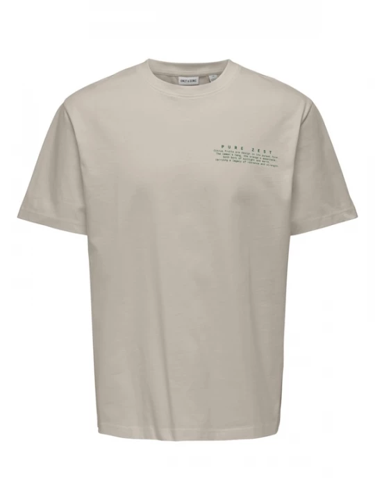 Foto van product Only & Sons Shirt 'Fred Life RLX' donkerbeige / gemengde kleuren