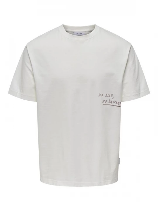 Foto van product Only & Sons Shirt merlot / wit