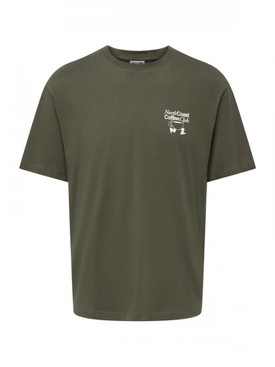 Foto van product Only & Sons Shirt 'ONSAXEL' crème / donkergrijs