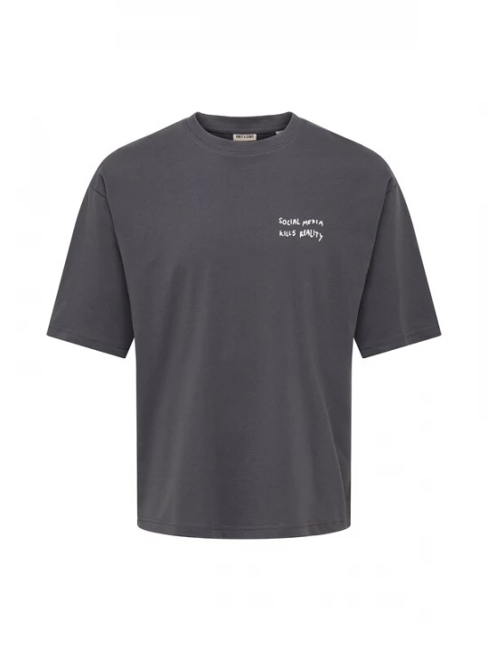 Foto van product Only & Sons Shirt 'ONSAXEL' grijs / wit