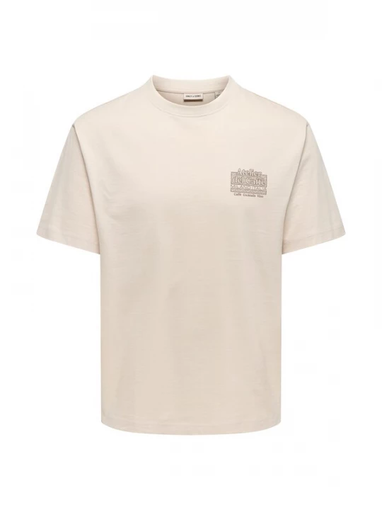 Foto van product Only & Sons Shirt 'ONSFRED BELLISSIMA' donkerbruin / greige