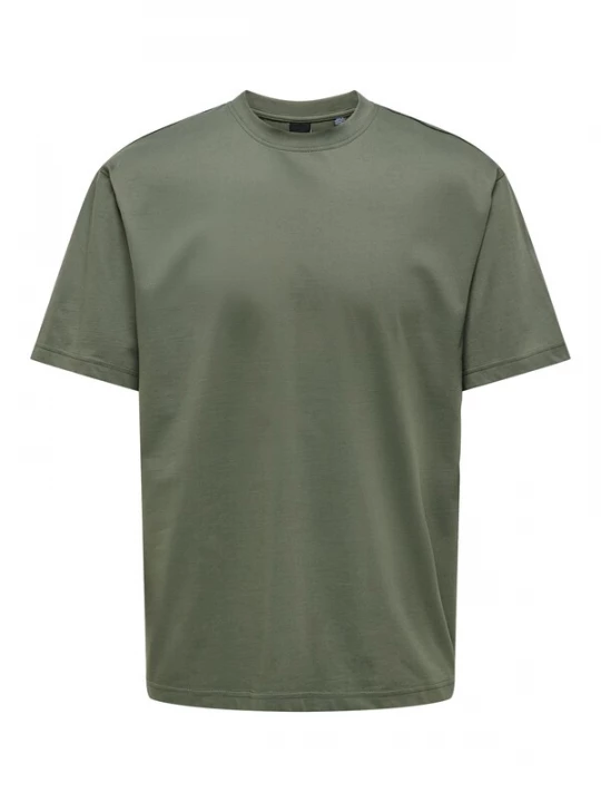 Foto van product Only & Sons Shirt 'ONSFRED' donkergroen