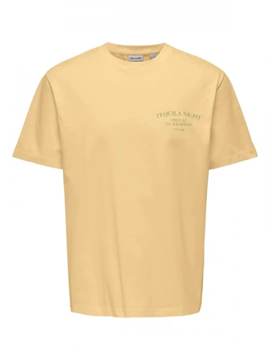 Foto van product Only & Sons Shirt 'ONSFred Life RLX' geel / gemengde kleuren