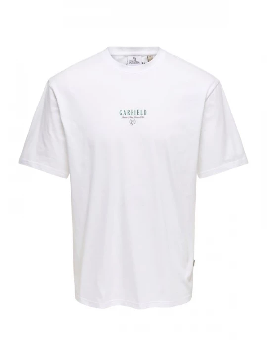 Foto van product Only & Sons Shirt 'ONSGARFIELD' groen / wit