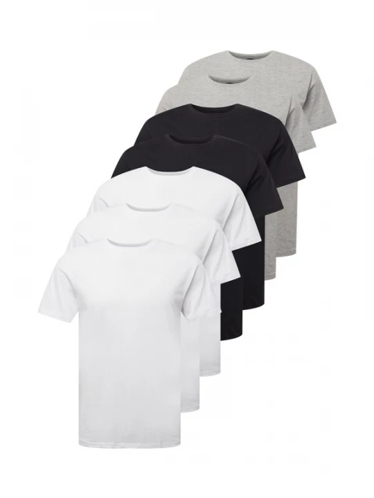 Foto van product Only & Sons Shirt 'ONSMatt' grijs gemêleerd / zwart / wit