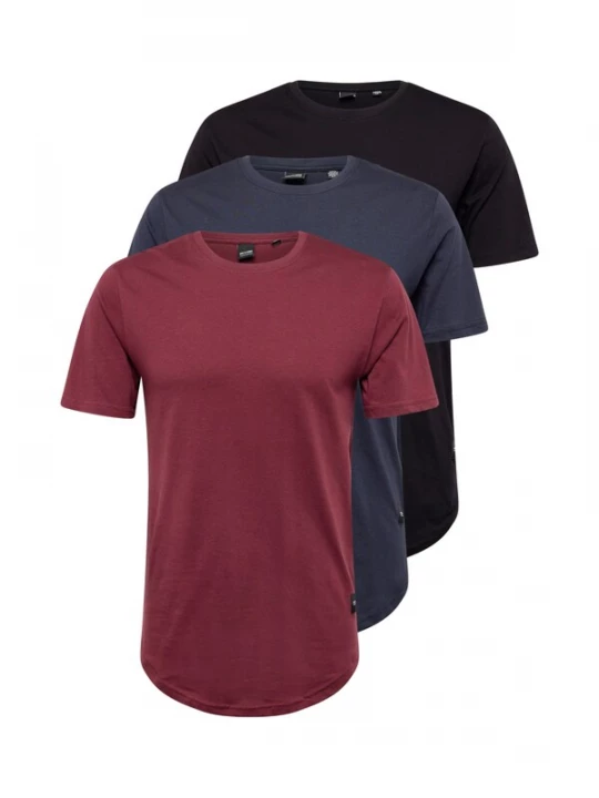 Foto van product Only & Sons Shirt 'ONSMatt' marine / bourgogne / zwart
