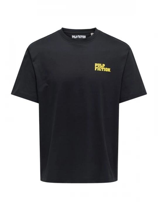 Foto van product Only & Sons Shirt 'ONSPULP FICTION' geel / zwart