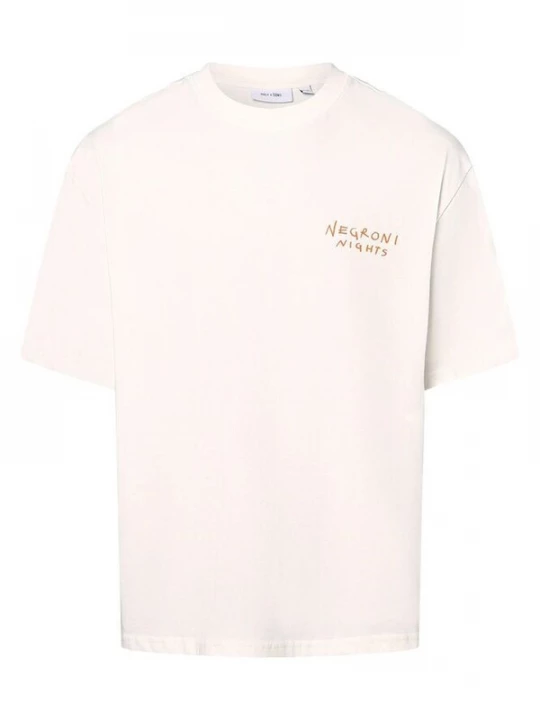 Foto van product Only & Sons Shirt 'ONSRex' geel / oranje / kreeft / wit