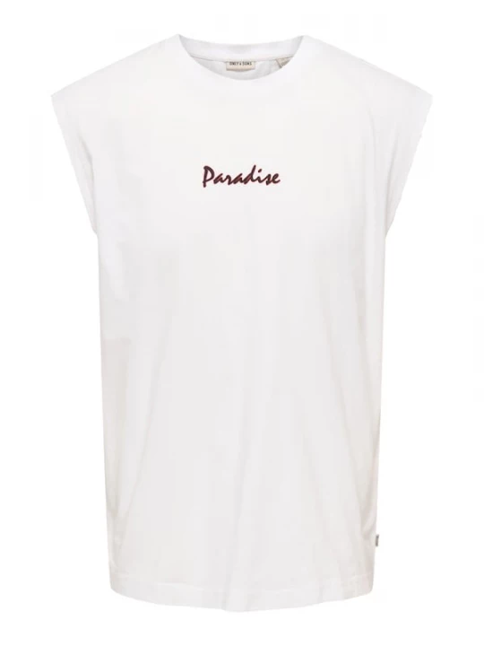 Foto van product Only & Sons Shirt 'ONSSPEED' jade groen / vuurrood / zwart / wit