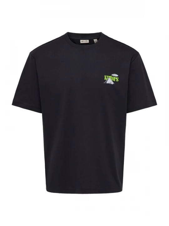 Foto van product Only & Sons Shirt 'ONSVINCENT' lichtgrijs / donkergrijs / appel / zwart