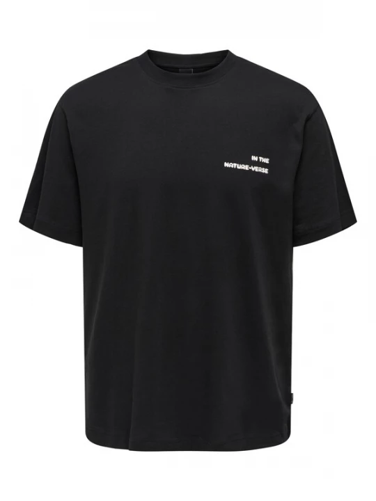 Foto van product Only & Sons Shirt 'OTTO' blauw / donkergeel / zwart / wit