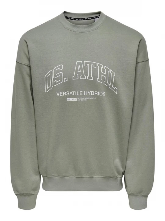 Foto van product Only & Sons Sweatshirt 'Alta' grijs / wit