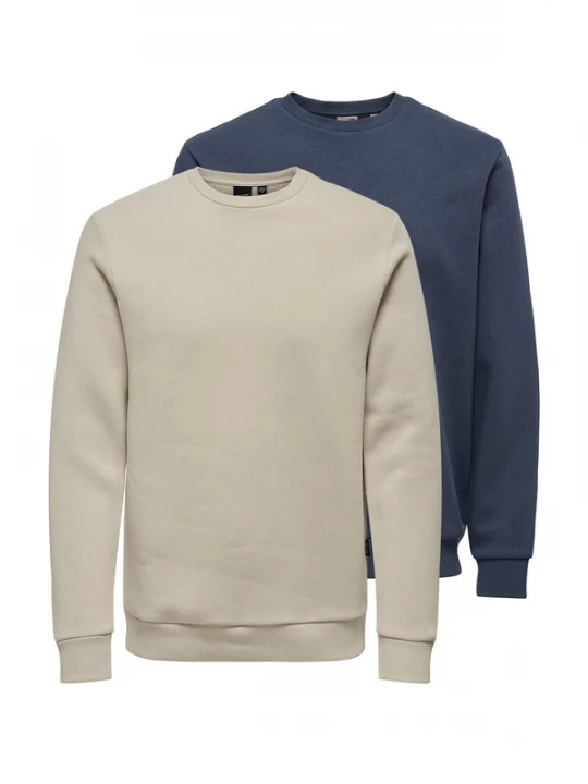 Foto van product Only & Sons Sweatshirt 'Ceres' blauw gemêleerd